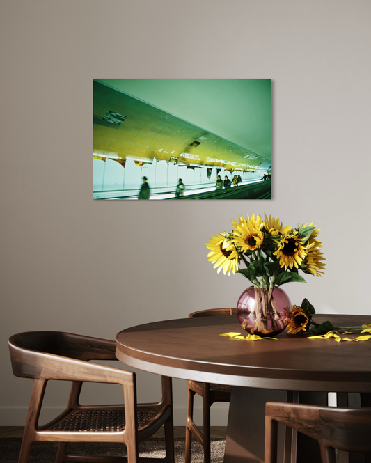 "METRO" Aluminium Print