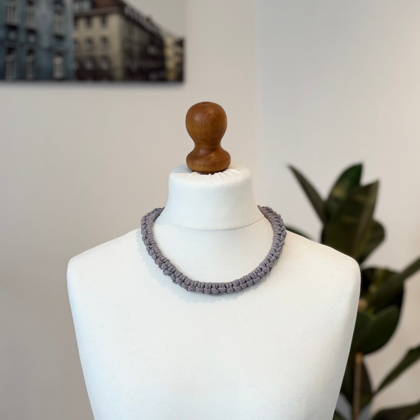 NECKLACE no 1 • LIGHT GRAY