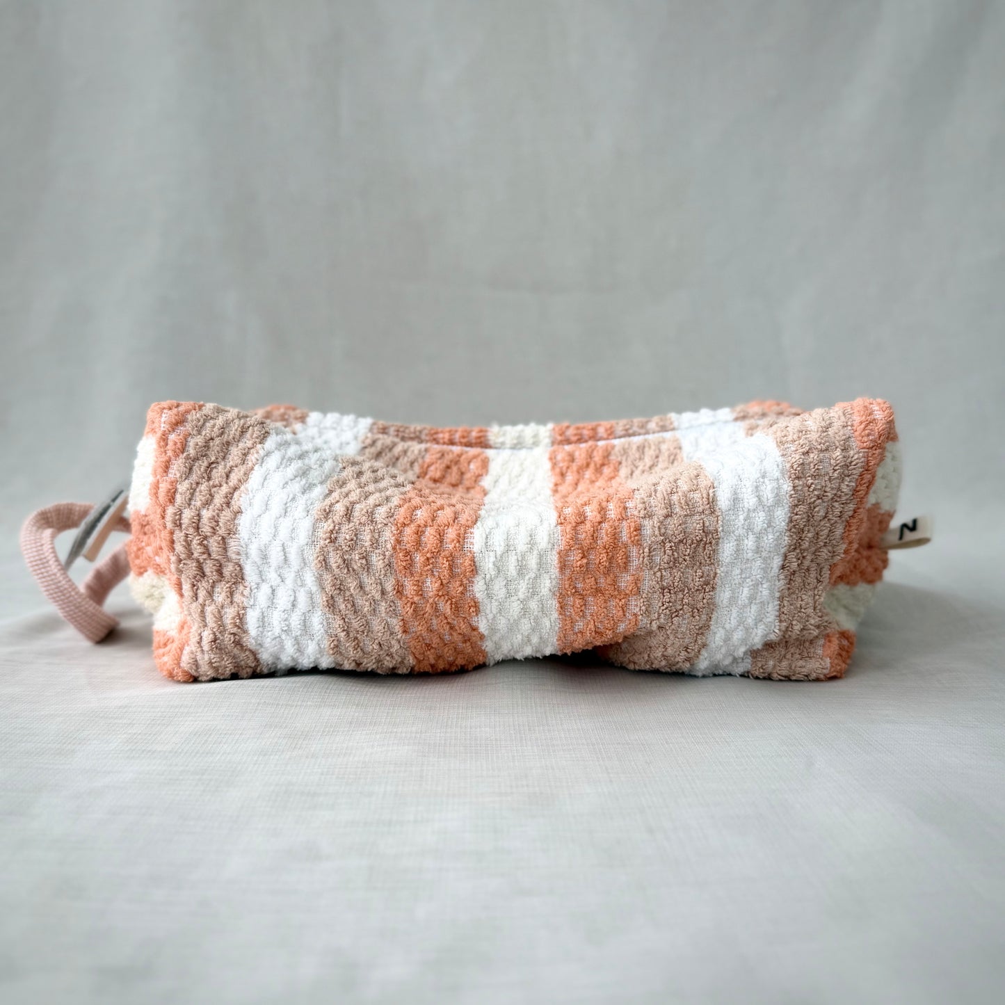“SAHARA” • UPCYCLED TERRY CLOTH COSMETIC BAGS