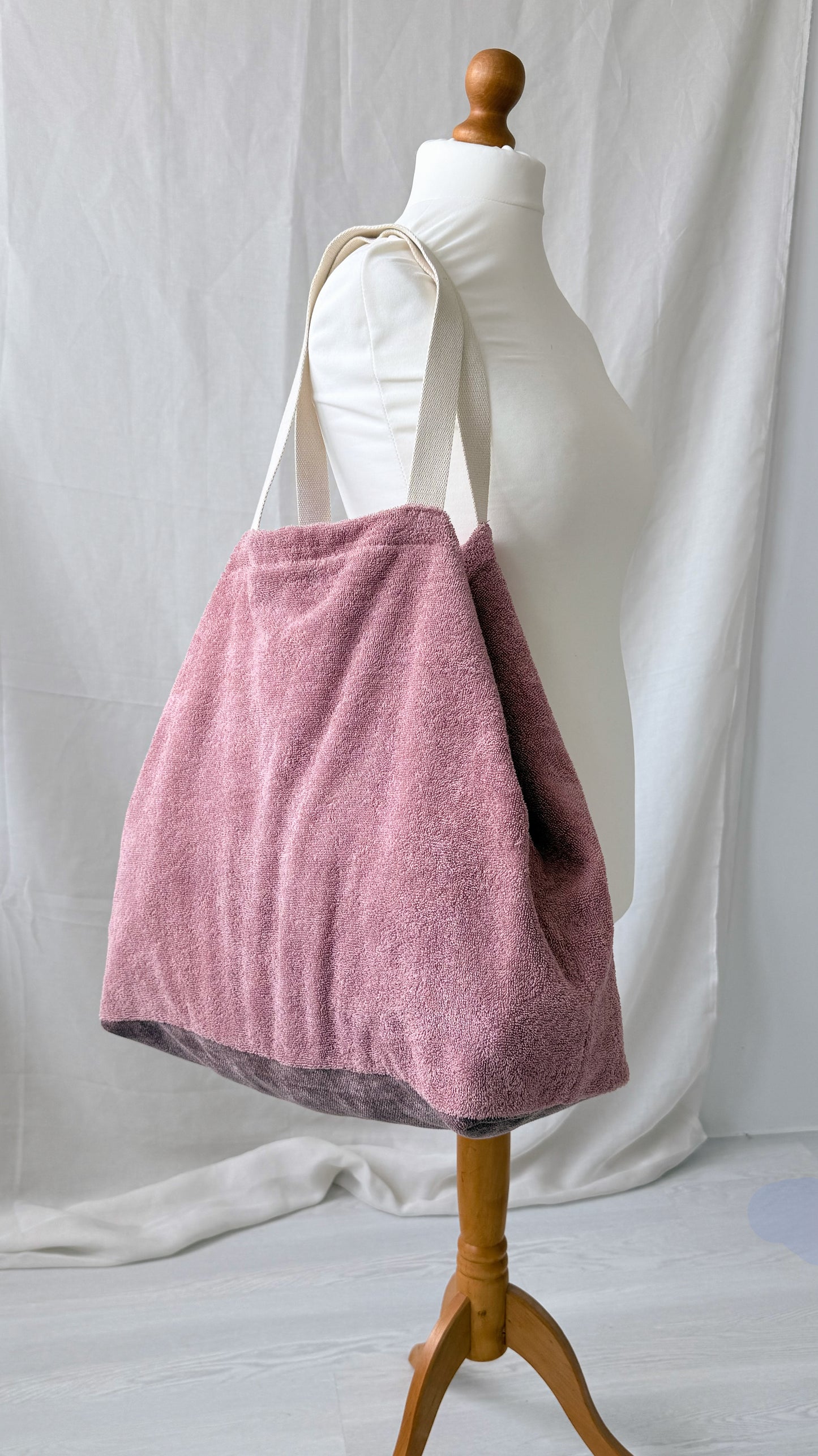 "DUSTY ROSE" Beach Bag