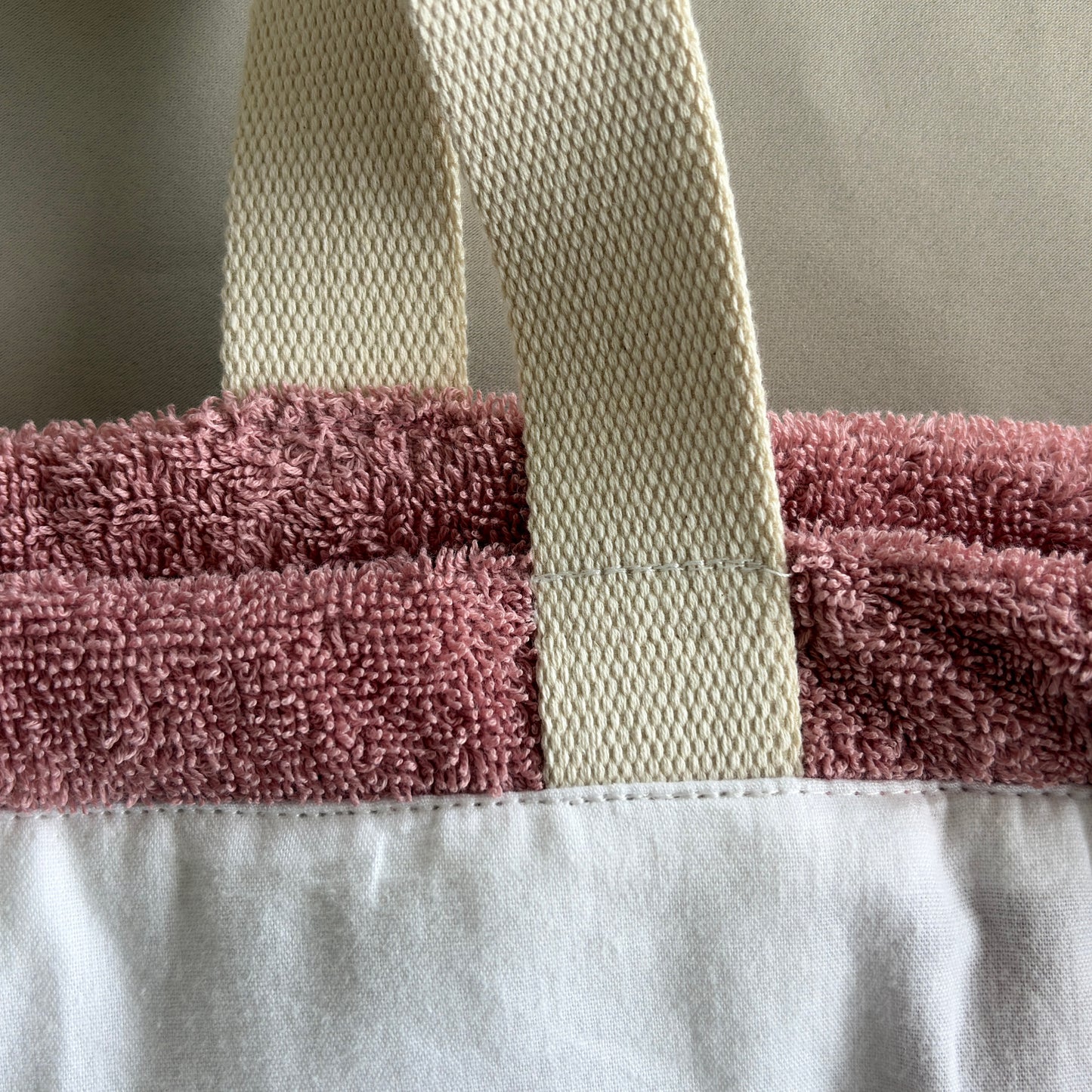 "DUSTY ROSE" Beach Bag